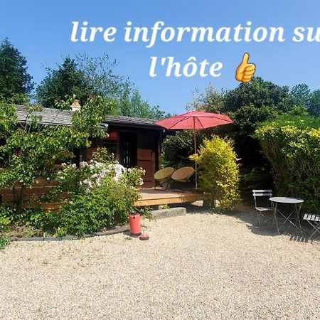 Chalet En Pleine Nature Au Bord D'Un Etang Lanvallay Buitenkant foto